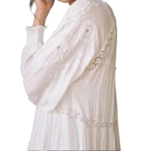 Free People White Mini Dress - Picture 10 of 11